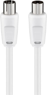 EAN 4040849115127 - Goobay 11512 cable coaxial 5 m Blanco imagen 1