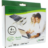 Tarjeta Inline Pci Multi I/O 4 Puertos Serie Db9