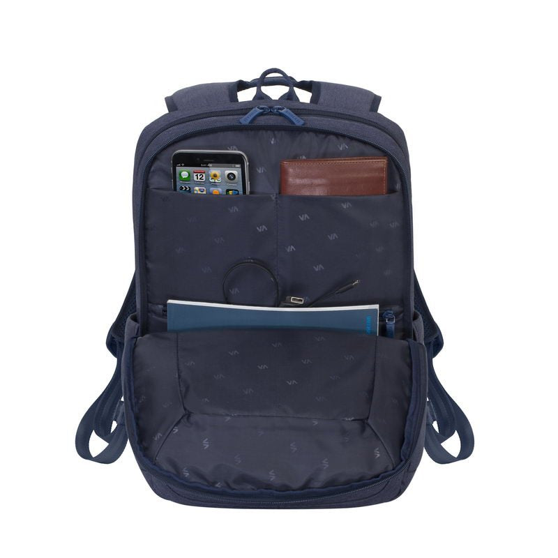 Rivacase 7760 Maletines Para Portátil 39,6 Cm (15.6") Funda Tipo Mochila Azul