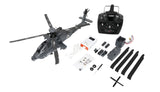 Amewi Apache Ah-64d Cp Helikopter 6g 3d Rtf Gris