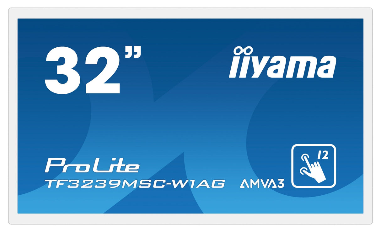 Monitor Iiyama 31,5 Tf3239msc-W1ag Touch 8ms,Vga,Dvi,Hdmi,Dp,Sp