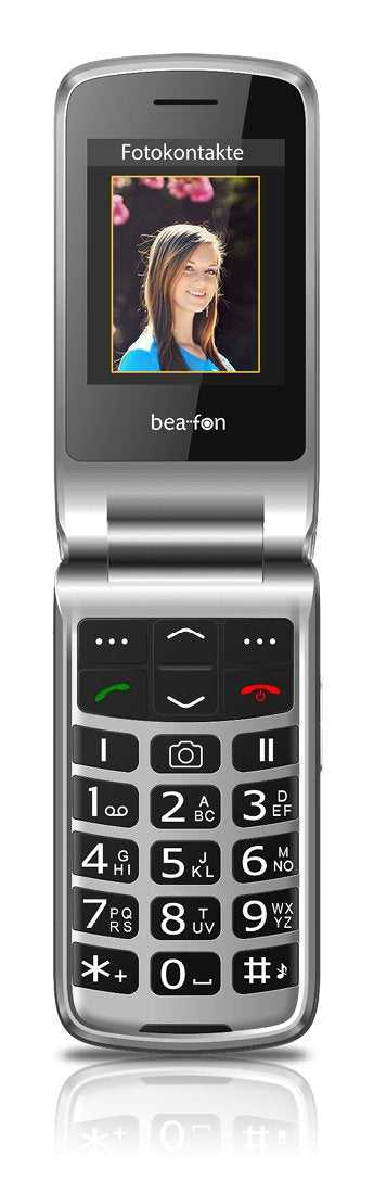 Movil Bea-Fon Sl645plus Lte Schwarz-Silber