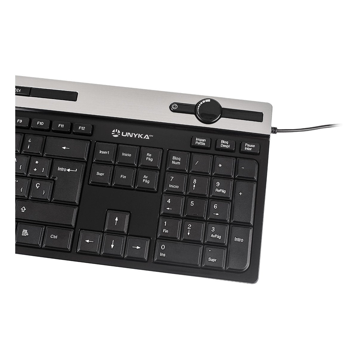 Teclado Unyka A2930 Multimedia 50534