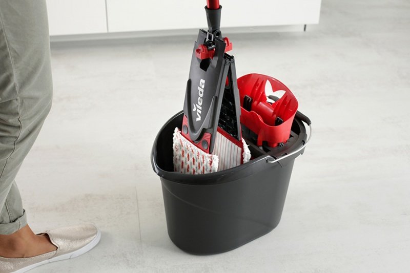 Mopa Vileda Ultramax Box Xl + Cubo Con Exprimidor