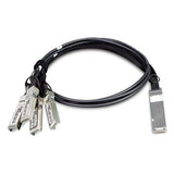 Planet Cb-Qsfp4x10g-1m Cable De Fibra Optica Qsfp+ 4x Sfp+ Negro