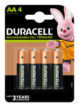 EAN 5000394039247 - Duracell 4 LR06 1300mAh Batería recargable Níquel-metal hidruro (NiMH) imagen 1