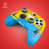 Fr-Tec Demon Slayer Kimetsu No Yaiba Tanjiro Kamado Pack Para Mando Xbox De Carcasa Rigida + Grips