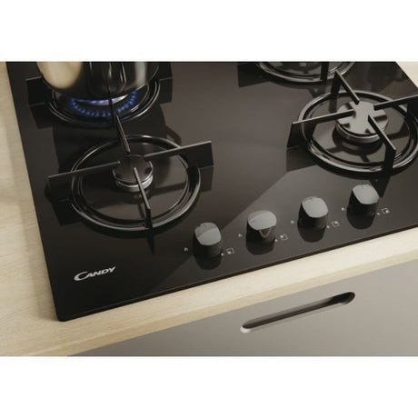 EAN 8016361996939 - Candy CVW6BB hobs Negro Integrado 59.5 cm Encimera de gas 4 zona(s) imagen 5