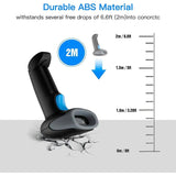 EAN 7427255570332 - AVPos AVP-930-2D lector de código de barras Lector de códigos de barras portátil 1D/2D CMOS Negro imagen 6