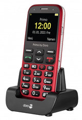 EAN 4260117674440 - Doro Primo 368 5,84 cm (2.3") 92 g Negro, Rojo Teléfono para personas mayores imagen 1