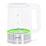 EAN 5903887803908 - Mesko Home MS 1301W tetera eléctrica 1,7 L 2200 W Acero inoxidable, Transparente, Blanco imagen 3