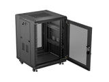 EAN 5901969446807 - Lanberg FF01-6615-23B armario rack 15U Rack o bastidor independiente Negro imagen 5