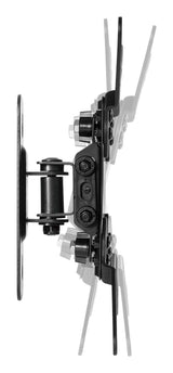 Aisens Soporte Eco Giratorio, Inclinable Y Nivelable Para Monitor/Tv 20kg (1 Pivote) De 13-42, Negro