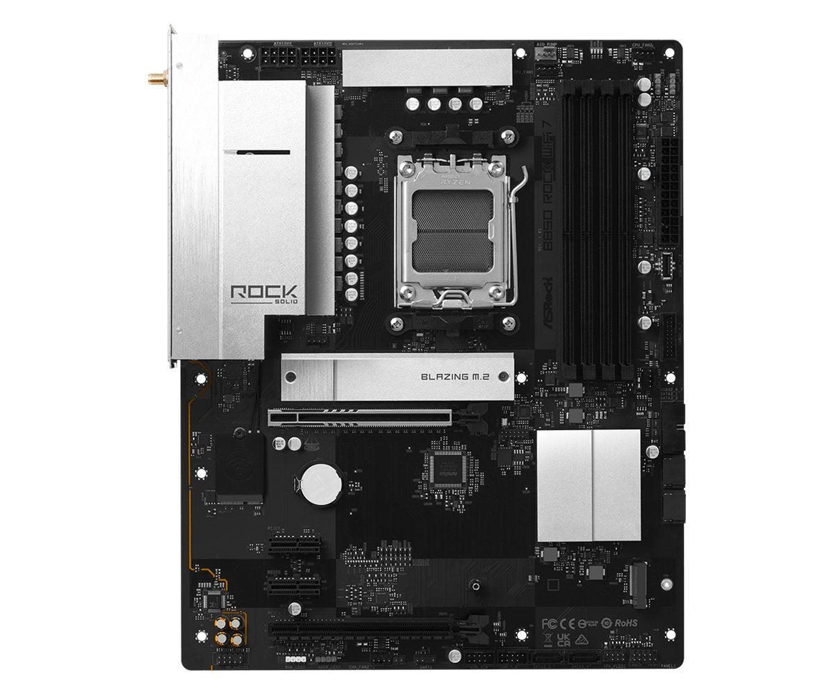 Asrock B850 Rock Wifi 7 Ddr5 Am5 Retail