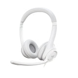 Logitech H390 Auriculares Alámbrico Diadema Usb Tipo A Blanco