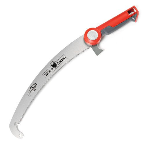 Wolf-Sierra De Podar Para Jardín Power Cut Saw Pro 370 + Mango Vario Zm-V 4, Multiestrella Rojo/Plateado, Pcspro 370/Zm-V4 71bcj001650