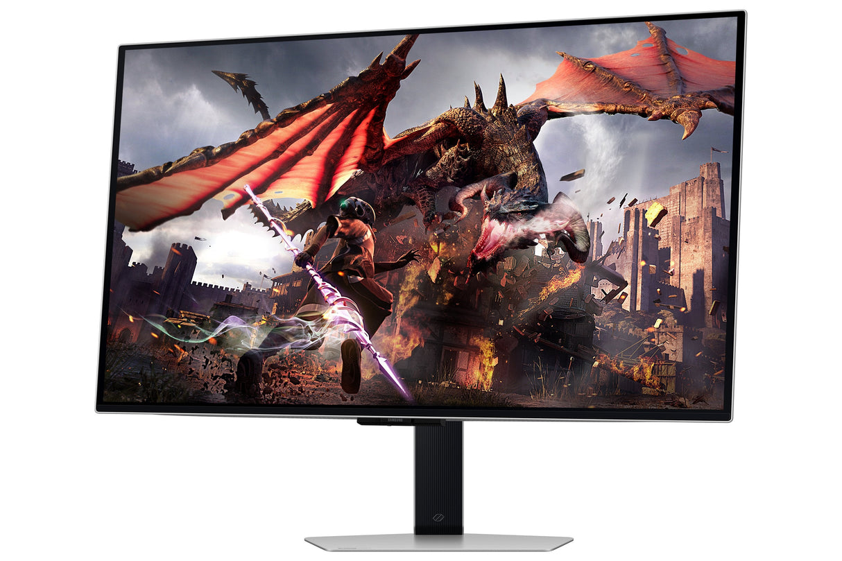 Monitor Gaming Samsung Odyssey Oled G8 S32dg802su 32' 4k 0.03ms 240hz Oled Regulable En Altura Gris