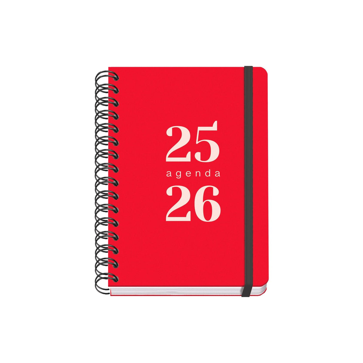 Dohe Agenda Escolar Grammar A5 Espiral Doble Dp Tapa Pp Rojo 2025-2026