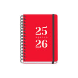 Dohe Agenda Escolar Grammar A5 Espiral Doble Dp Tapa Pp Rojo 2025-2026