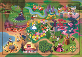 Puzzle Mapa Alicia En El Pais De Las Maravillas Disney 1000pzs