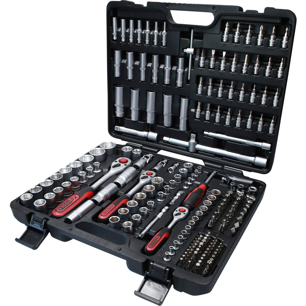 Ks Tools 1/4 +3/8 +1/2 Socket Wrench-Set 195-Pieces