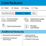 Hp Envy 6520 All-In-One A4 Ink 10 7ppm Mono Col. Mf Adf