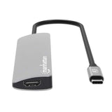 EAN 766623190442 - Manhattan 190442 base para portátil y replicador de puertos Alámbrico USB 3.2 Gen 1 (3.1 Gen 1) Type-C Gri imagen 10