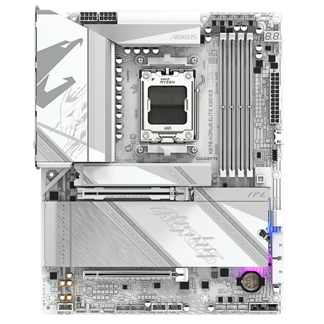 EAN 4719331876678 - GIGABYTE X870 AORUS ELITE X3D ICE AMD X870 Zócalo AM5 ATX imagen 2