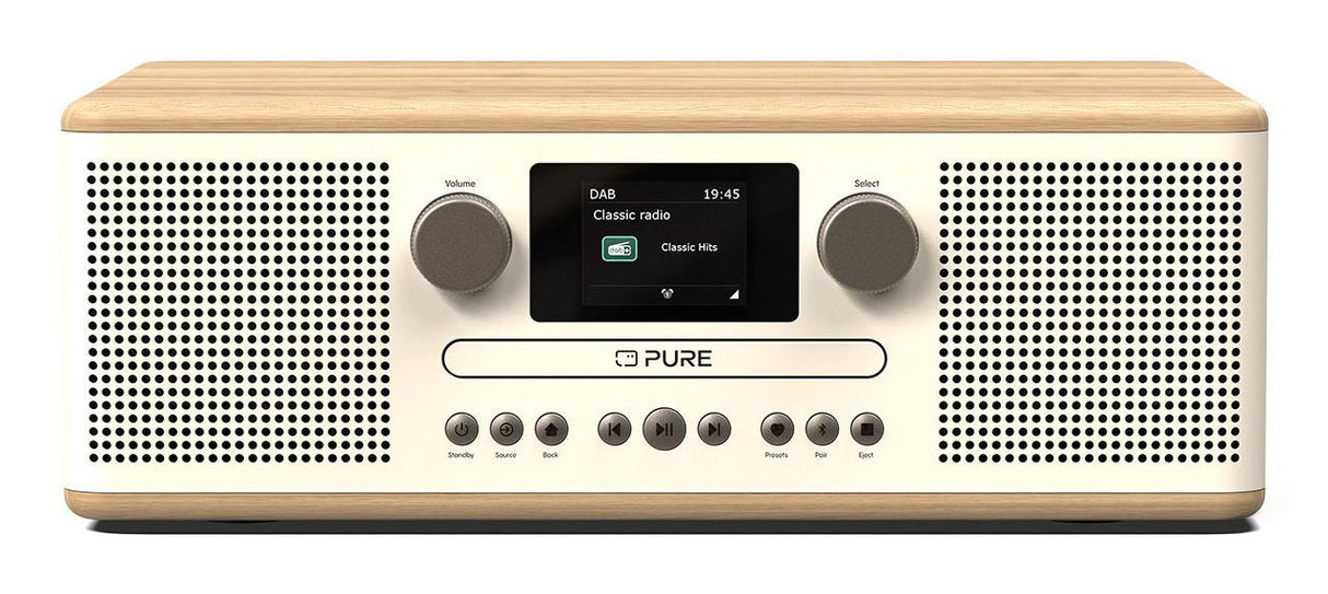 Pure Classic C-D6 Digitalradio White Oak Eu Uk