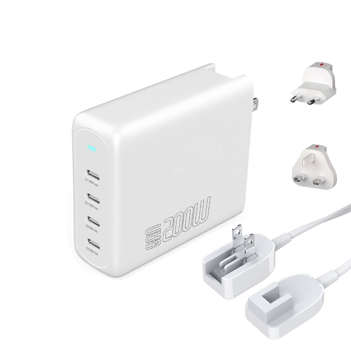 4smarts Ladegert Gan Flex Pro 200w 4 Usb-C, Travel