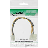 Adaptador De Cable De Alimentación De Placa Base Inline De 5,25" A 4 Pines 12 V 0,2 M