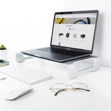 Tooq Soporte Elevador Para Monitor O Portatil Hasta 13" - Peso Max. 20kg - Aluminio