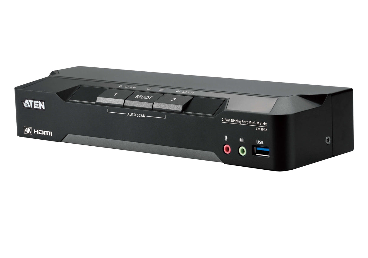 EAN 4710469341342 - ATEN CM1942 interruptor KVM Negro imagen 1