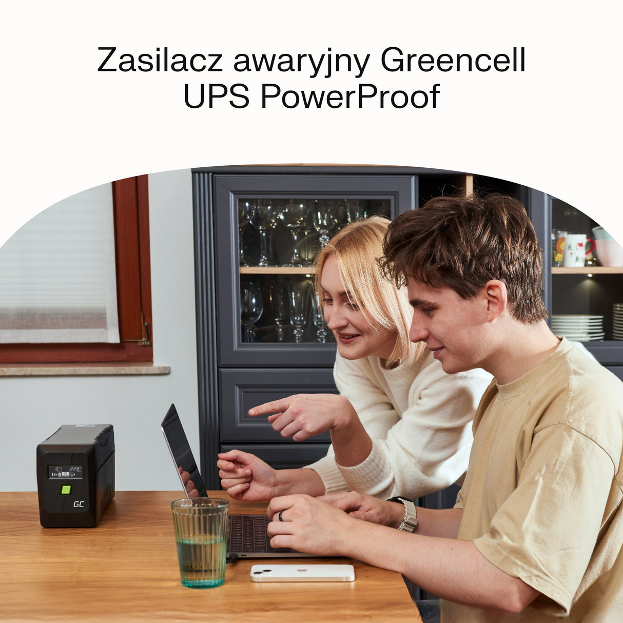 EAN 5904326375611 - Green Cell sistema de alimentación ininterrumpida (UPS) Línea interactiva 1,5 kVA 900 W 4 salidas AC imagen 7