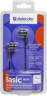 EAN 4714033636049 - Defender Basic-604 Auriculares Alámbrico Dentro de oído Negro imagen 3