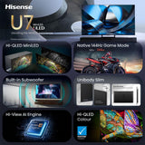 165,1 Cm (65") 3840 X 2160 Pixel Hisense Germany Gmbh 20018725 16:9 4k Ultra Hd Uled 8 Ms Smarttv Hdmi Vesa 400 X 300 Mm Lan Wifi Speaker Vidaa