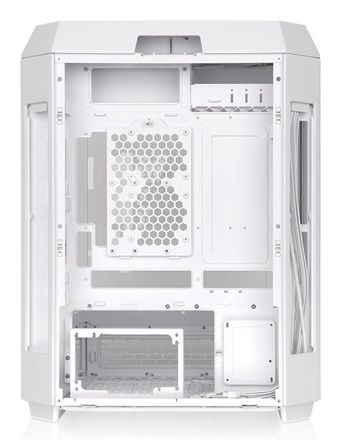 Caja  Pc Thermaltake The Tower 600 Blanca, Vidrio Templado X 3 Ca-1z1-00m6wn-00