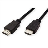 Roline Verde Hdmi High Speed Cable Mit Ethernet, Tpe, Schwarz, 1 M