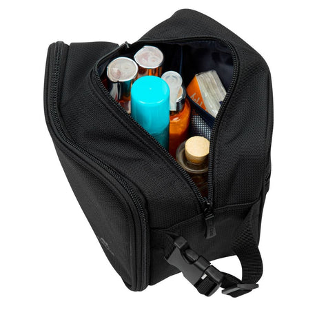 EAN 4260709011776 - Rivacase 8409 Bolsa de aseo Poliéster, Poliéster reciclado Negro imagen 11