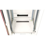Roline 19-Zoll Netzwerkschrank Pro 32 He, 600x600 Bxt Glastr Grau