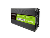 EAN 5904326374577 - Green Cell Przetwornica napicia PowerInverter LCD 24 V 3000W/60000W Przetwornica samochodowa z wywietlacz imagen 1