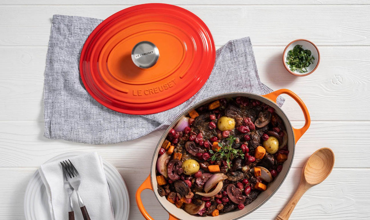 Le Creuset Signature Bräter Oval 29 Cm Sea Salt
