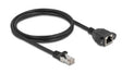 EAN 4043619907755 - DeLOCK 90775 cable de red Negro 1 m Cat6a S/FTP (S-STP) imagen 1