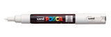 Posca Marcador  Pc-1m No Permanente Punta Fina 0.7mm Blanco