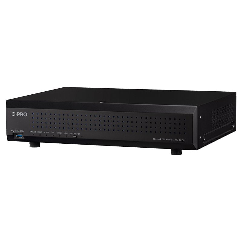I-Pro Wj-Nu301 Nvr, 16 Kamerakanle, 16x 100mbps (Poe), 1x 1.000 Mpbs