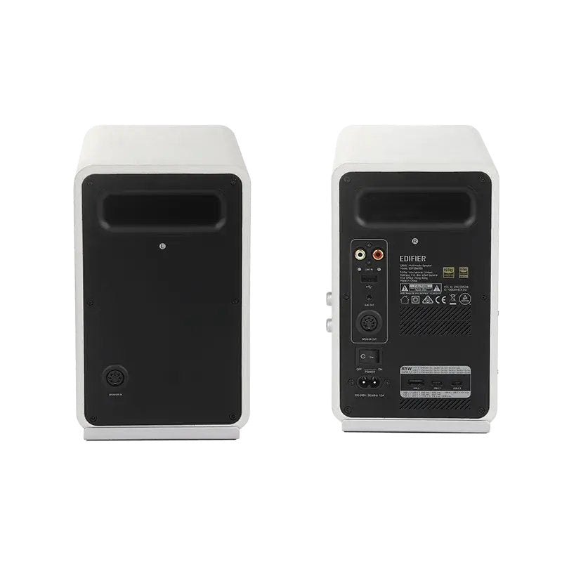 Edifier Qr65 Aktive Design-Lautsprecher, Rgb, 70watt Blanco Retail