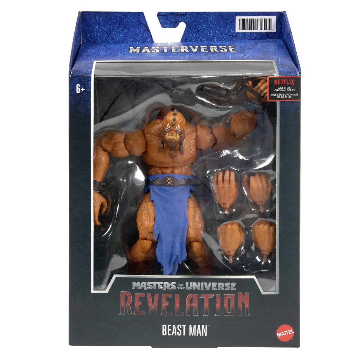 Figura Beast Man Masters Of The Universe - Revelation 18cm