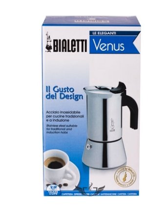 Cafetera Italiana Bialetti Venus Box, 10tz