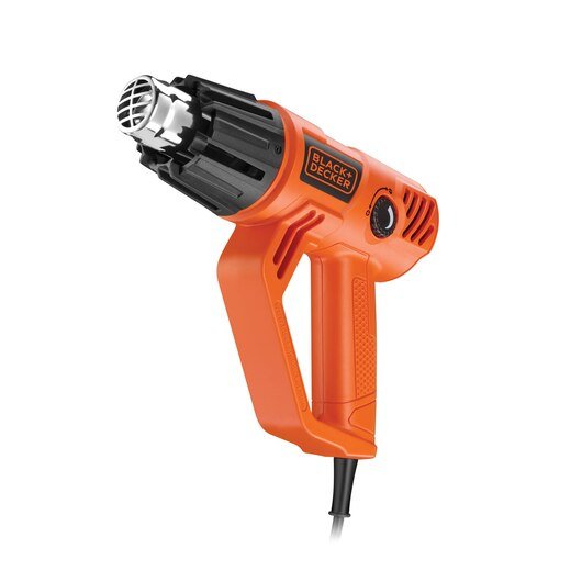 EAN 5035048444054 - Black & Decker KX2001-QS pistola de calor Pistola de aire caliente 500 l/min 600 °C 2000 W Negro, Naranja imagen 1