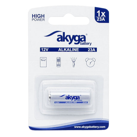 EAN 5906574243056 - Akyga AKY2101 pila doméstica Batería de un solo uso A23 Dióxido de manganeso y zinc (Zn/MnO2) imagen 1